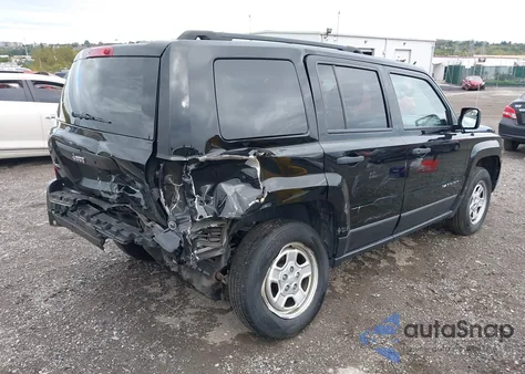 2016 Jeep Patriot Sport из США, поврежденный, VIN 1C4NJRBB8GD500948